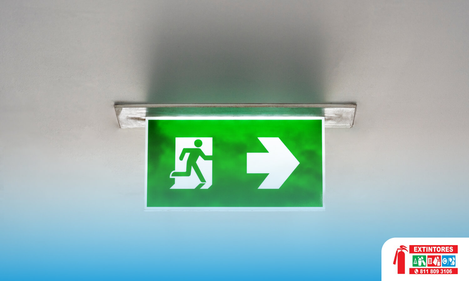 Señal de salida de emergencia: ¿cómo  implementarla correctamente en tu empresa?